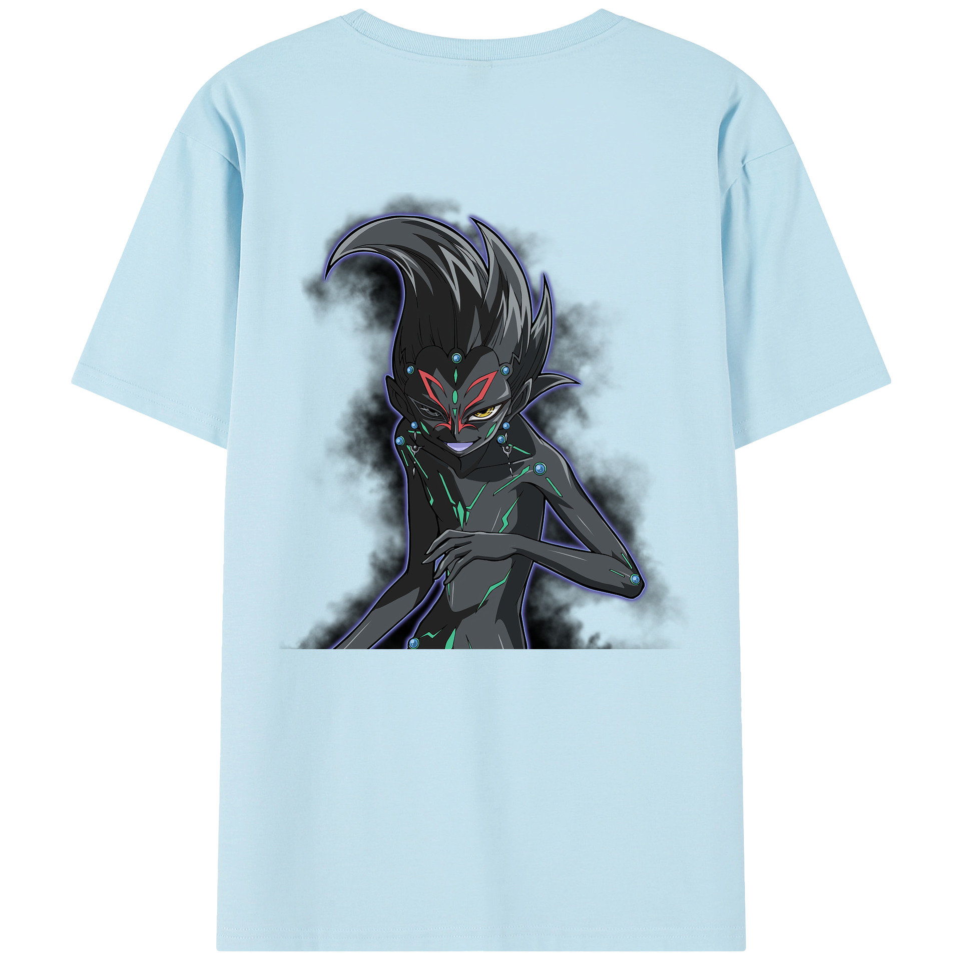 （画像用） 遊☆戯☆王 Yu-Gi-Oh! 綿100％半袖Tシャツ（背面プリント）